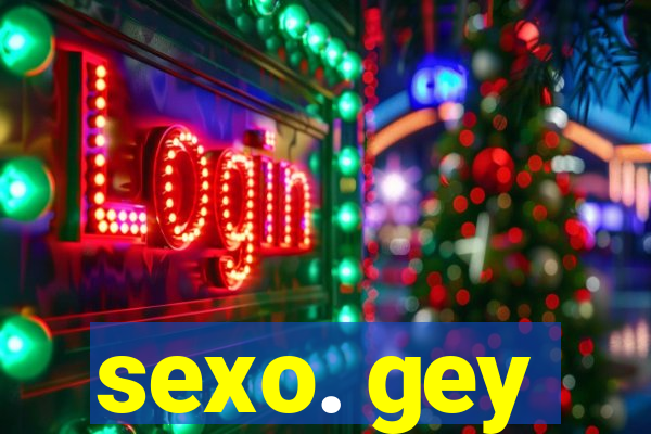 sexo. gey